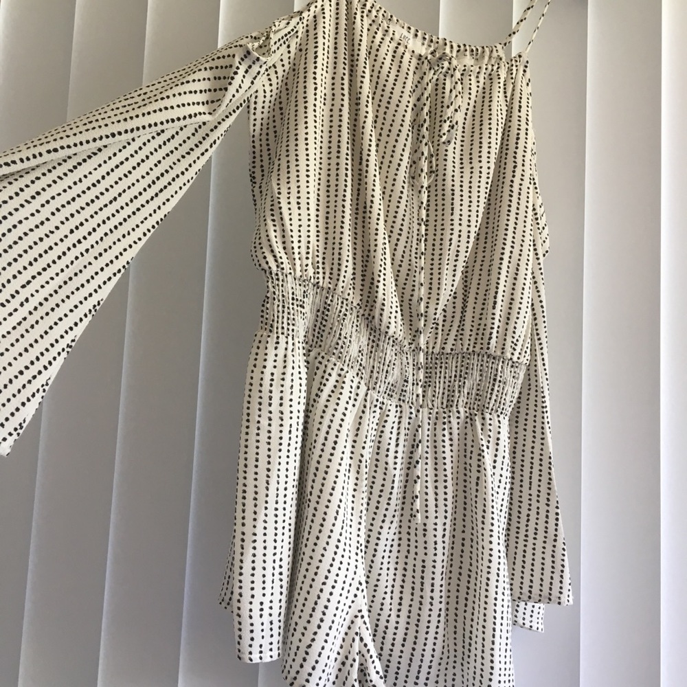 Lucca Couture cold shoulder romper